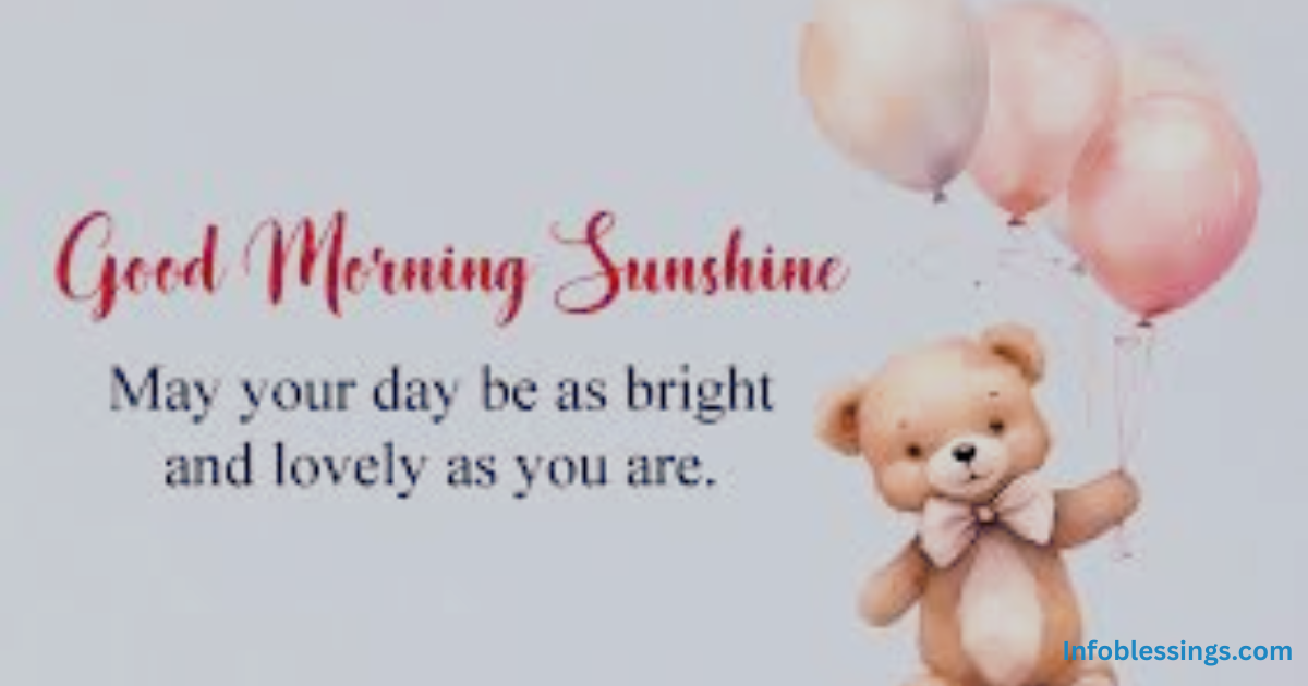 Cute and Lovely Good Morning