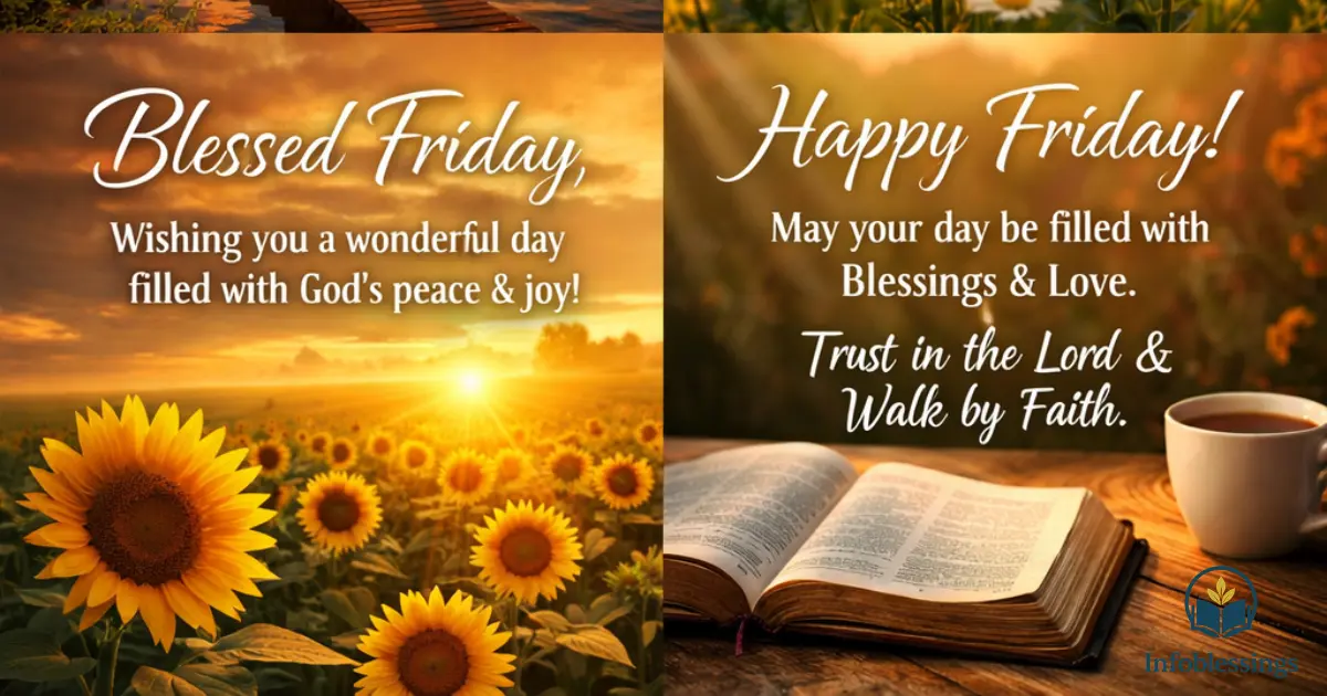 Beautiful Friday Blessings to Start Your Day