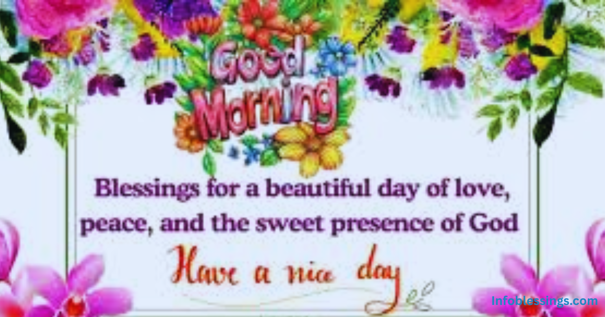 Beautiful Good Morning Blessings to Start the Day
