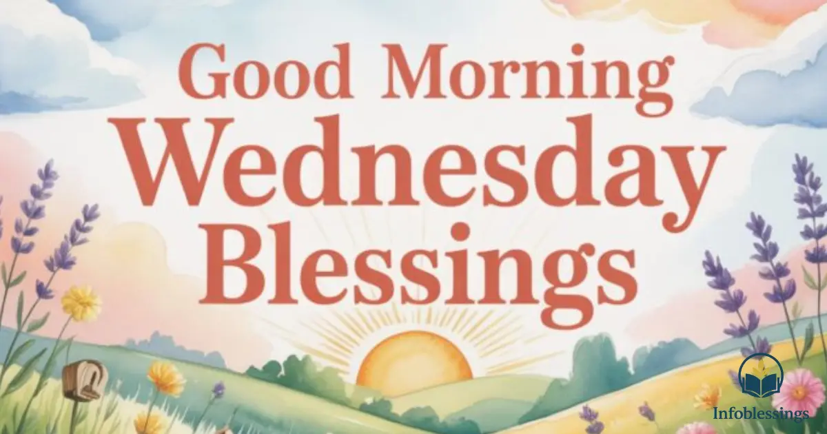 Beautiful Good Morning Wednesday Blessings