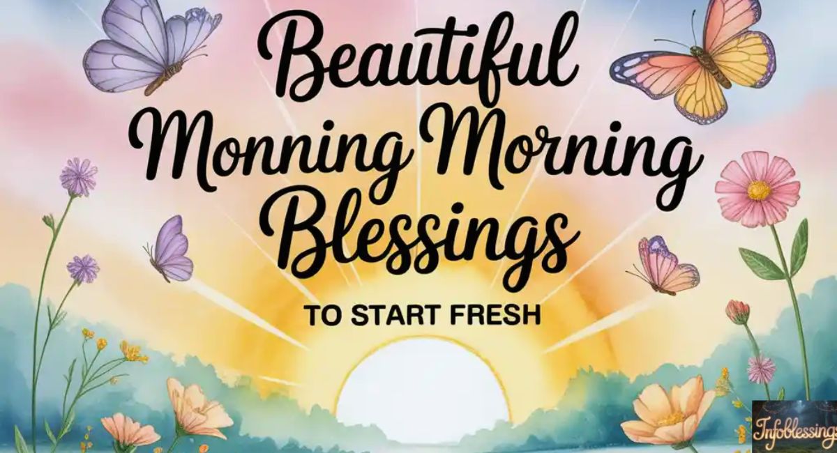 Beautiful Monday Morning Blessings to Start Fresh