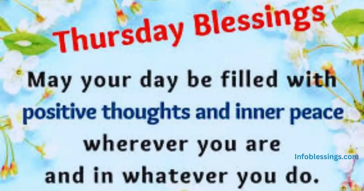 Inspirational Thursday Blessings to Motivate You