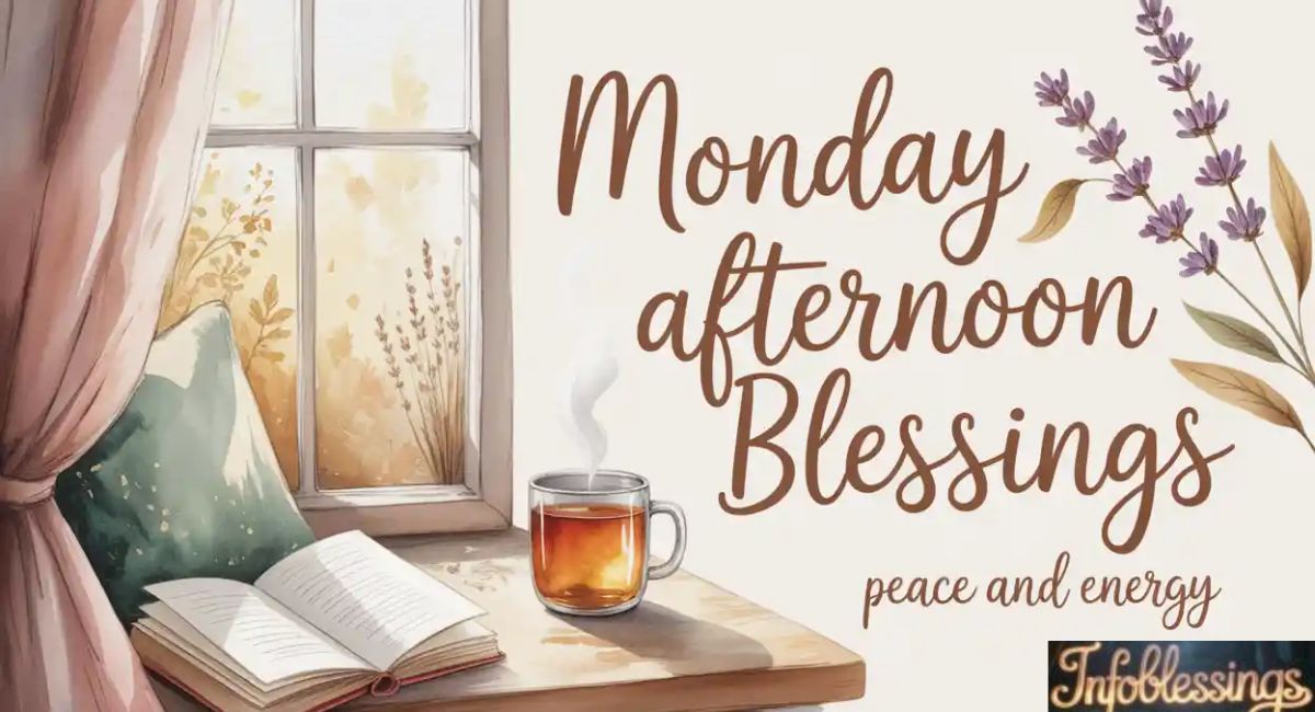 Monday Afternoon Blessings for Peace and Energy