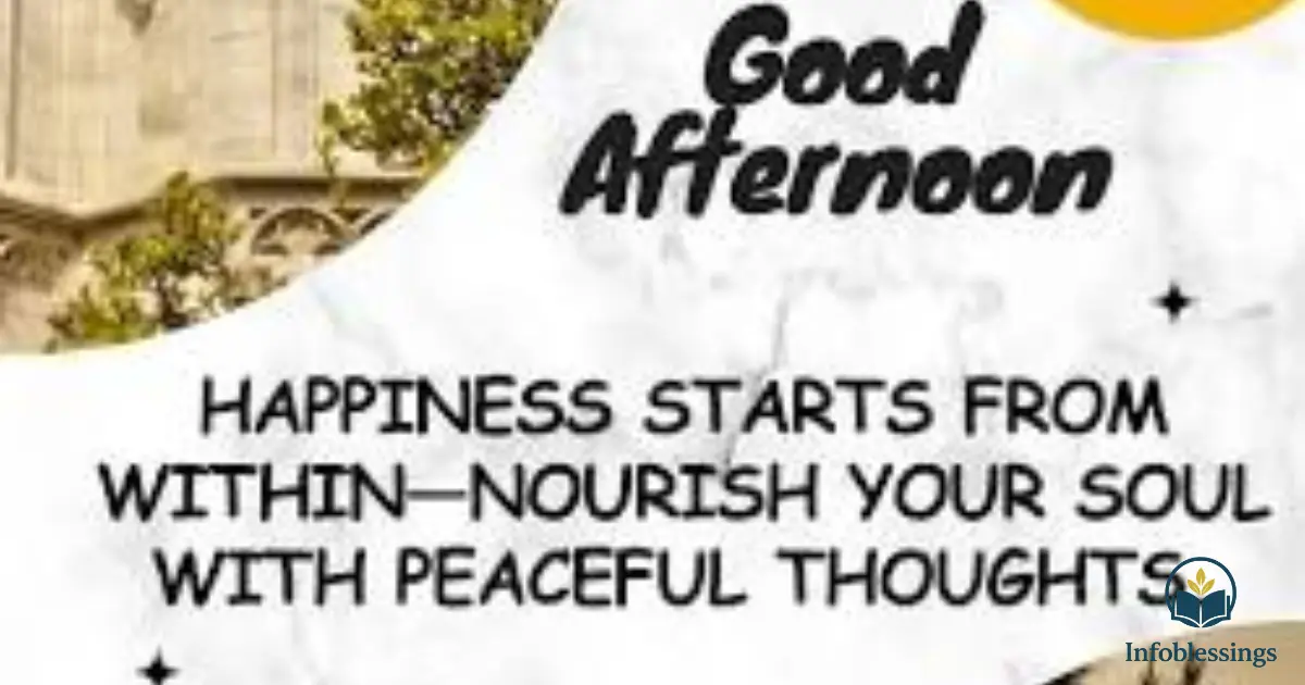 Monday Afternoon Blessings for Peace and Energy