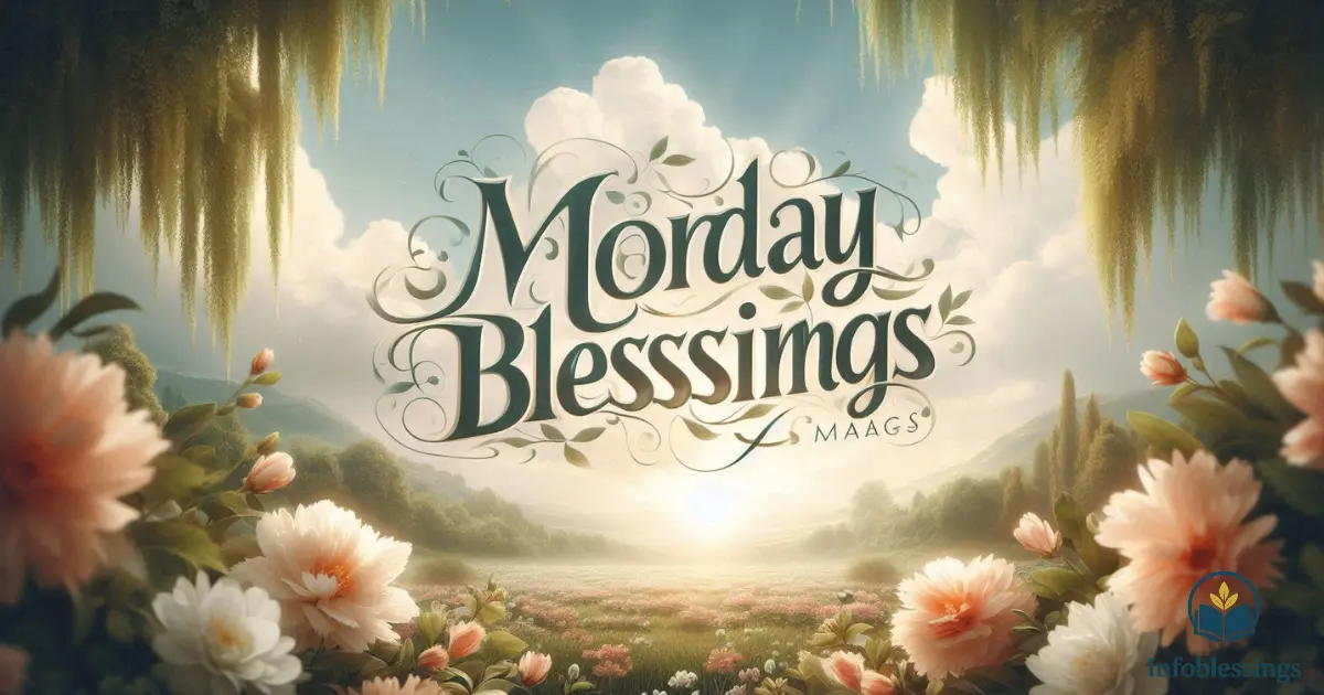 Positive & Inspirational Monday Blessings images