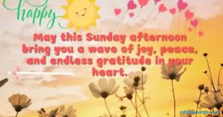 Peaceful Good Afternoon Sunday Blessings