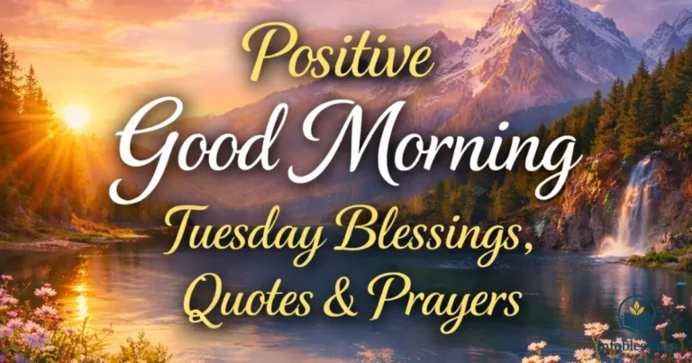 Positive Good Morning Tuesday Blessings, Quotes & Prayers