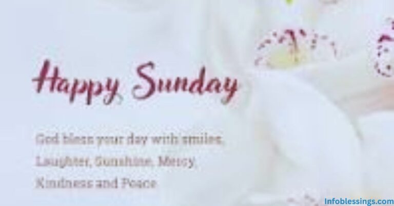 Happy Sunday Blessings