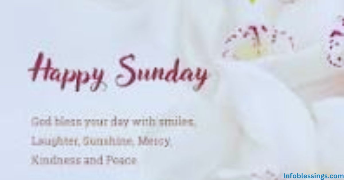 Happy Sunday Blessings