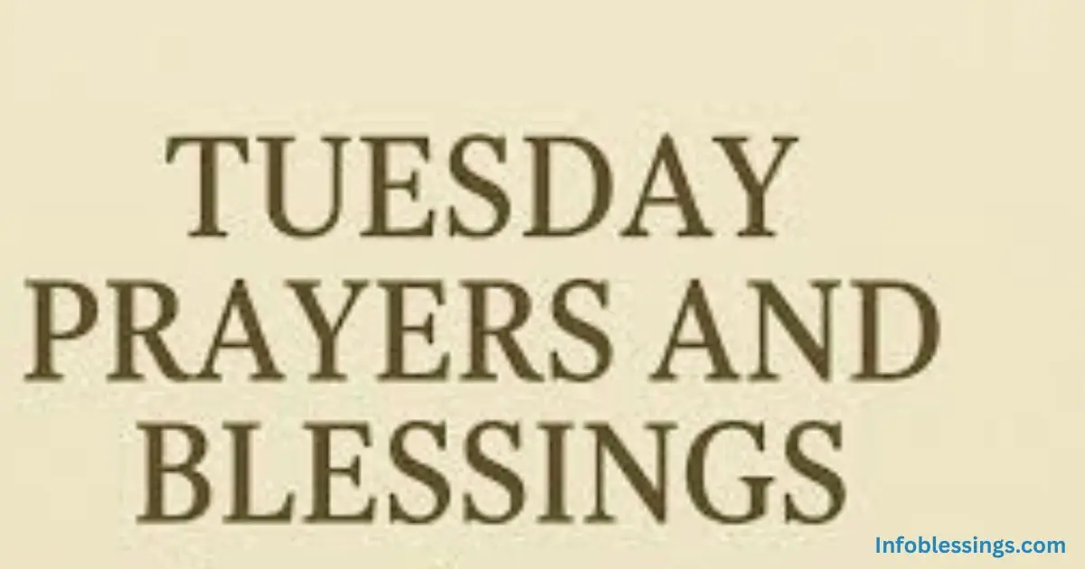 Tuesday Morning Prayers