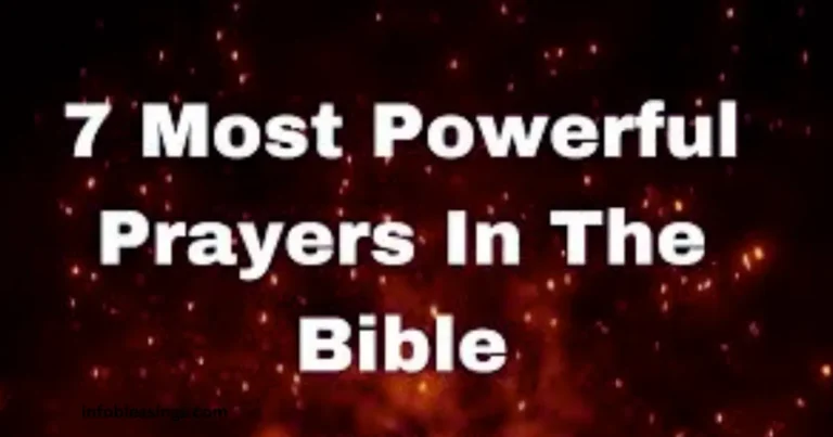 7 Most Powerful Prayers in the Bible
