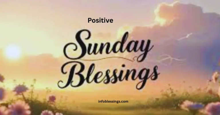 Positive Sunday Blessings