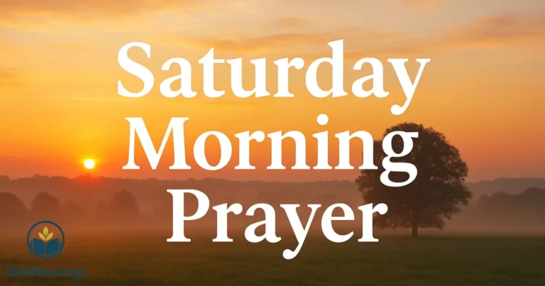 Powerful Saturday Morning Prayer for Peace, Gratitude, and Blessings
