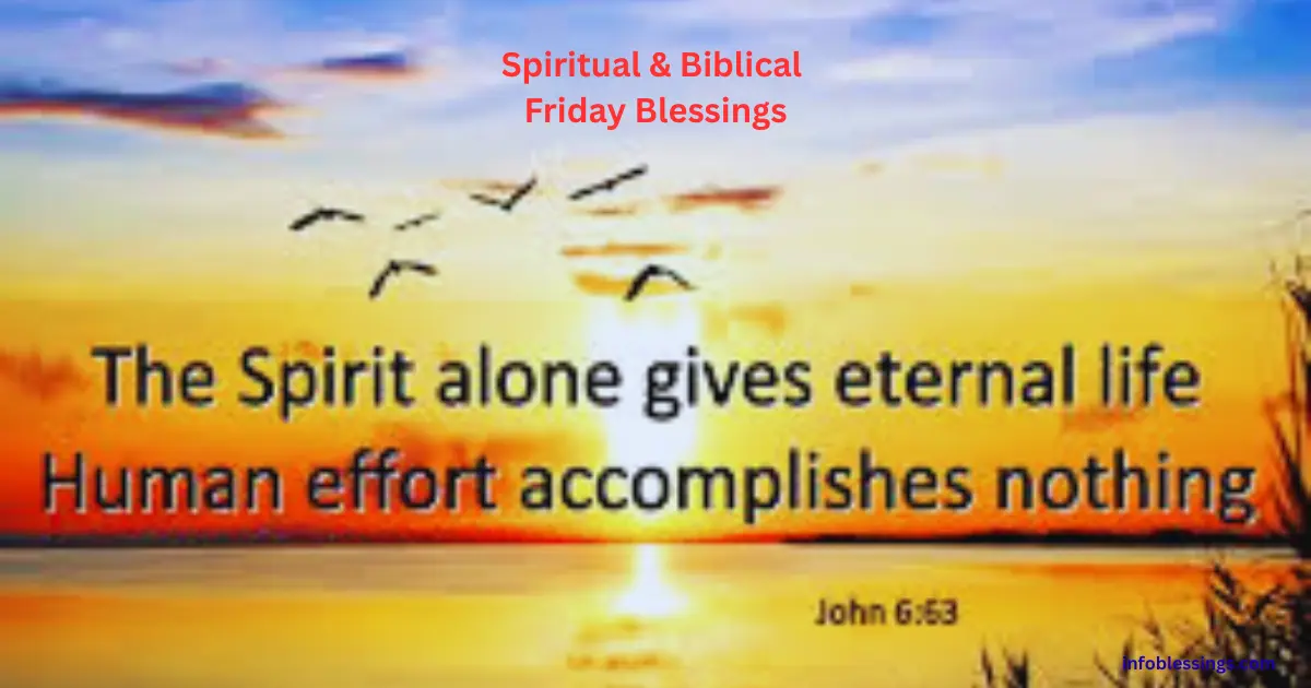 Spiritual & Biblical Friday Blessings