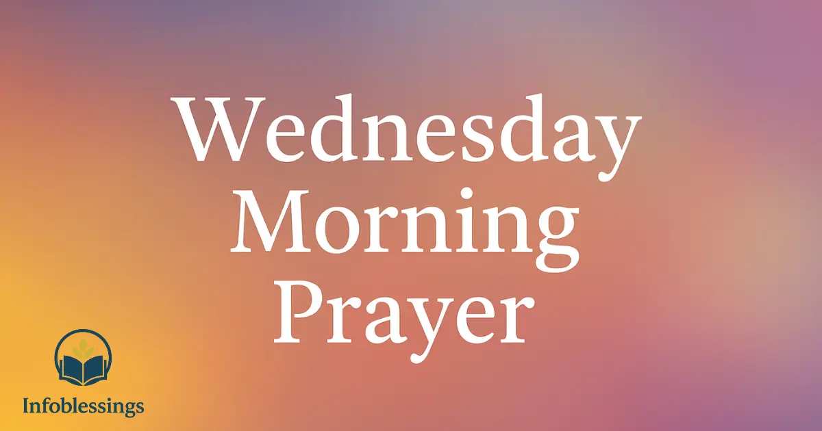 Wednesday Morning Prayer: A Simple Way to Reset Mid-Week