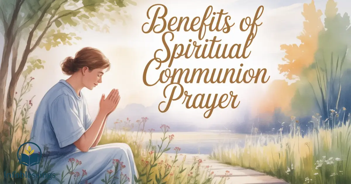 Benefits of Spiritual Communion Prayer