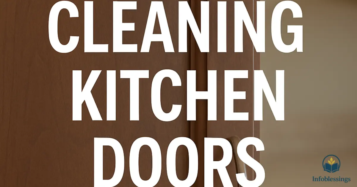 Cleaning Kitchen Doors: Simple, Effective & Professional Methods for Spotless Results