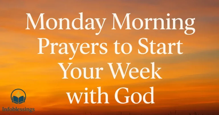 Monday Morning Prayer to Start Your Week with God