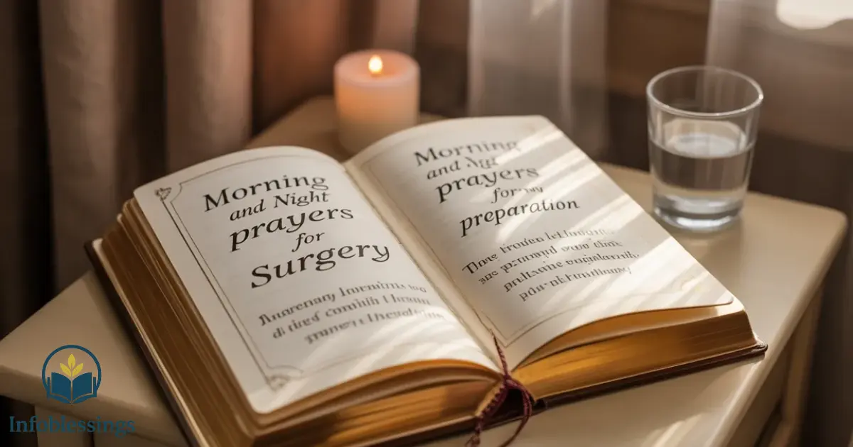 Morning and Night Prayers for Surgery Preparation