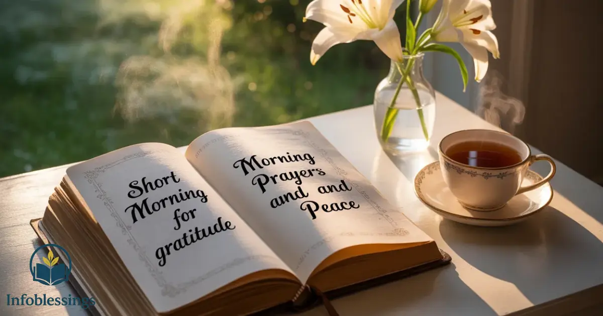 Short Morning Prayers for Gratitude and Peace