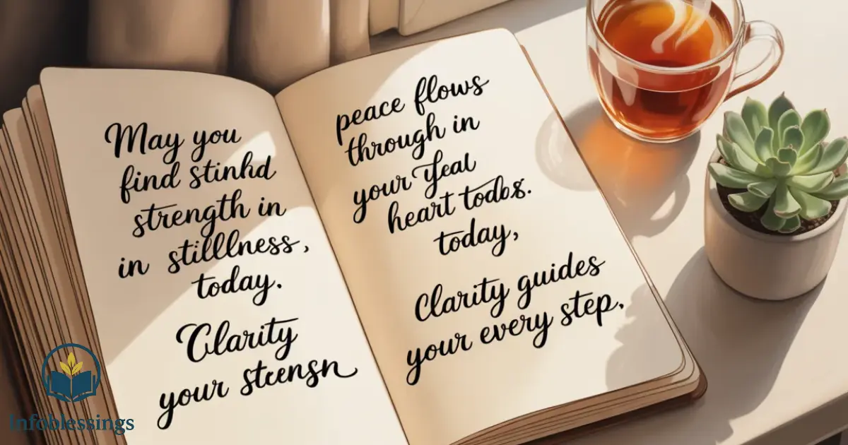 Short Powerful Daily Blessings for Strength, Peace & Clarity