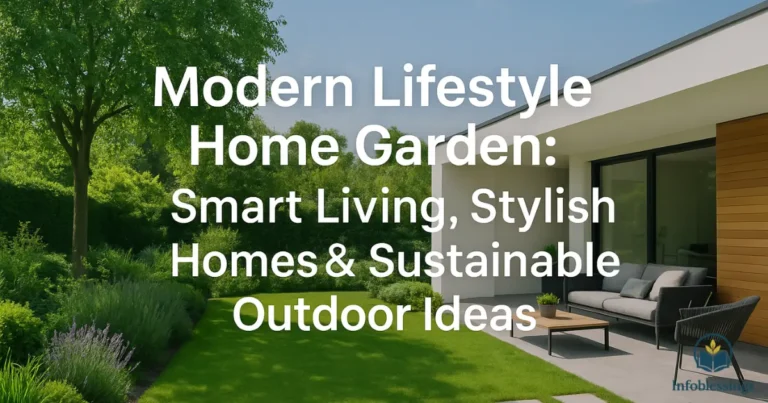Modern Lifestyle Home Garden Guide: Smart Living, Stylish Homes