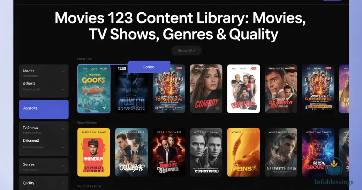 Movies 123 Content Library: Movies, TV Shows, Genres & Quality