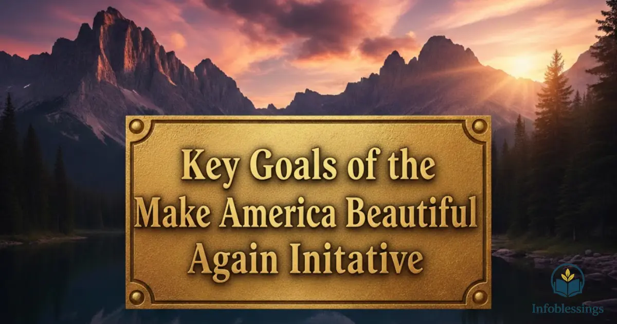 Key Goals of the Make America Beautiful Again Initiative