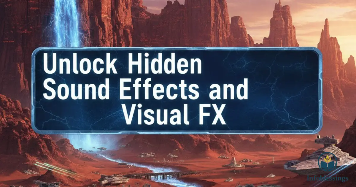 Unlock Hidden Sound Effects and Visual FX