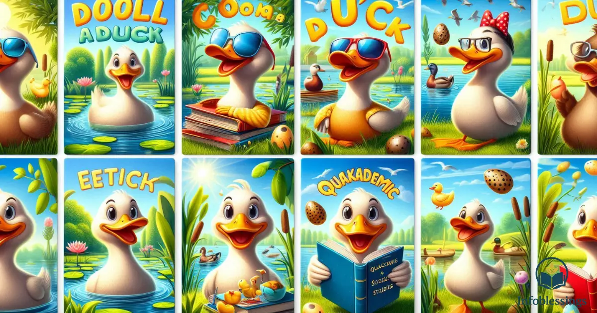 Creative & Clever Duck Wordplay