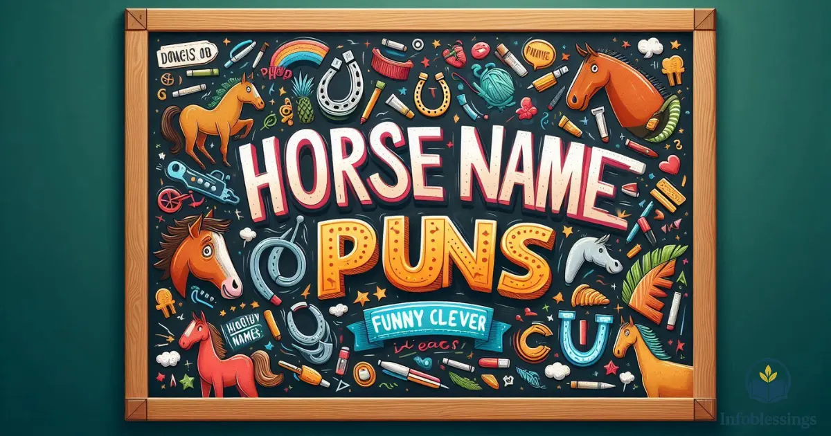 Horse Name Puns (Funny & Clever Ideas)