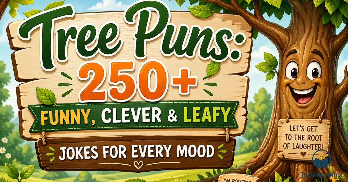 Tree Puns: 250+ Funny, Clever & Leafy Jokes for Every Mood