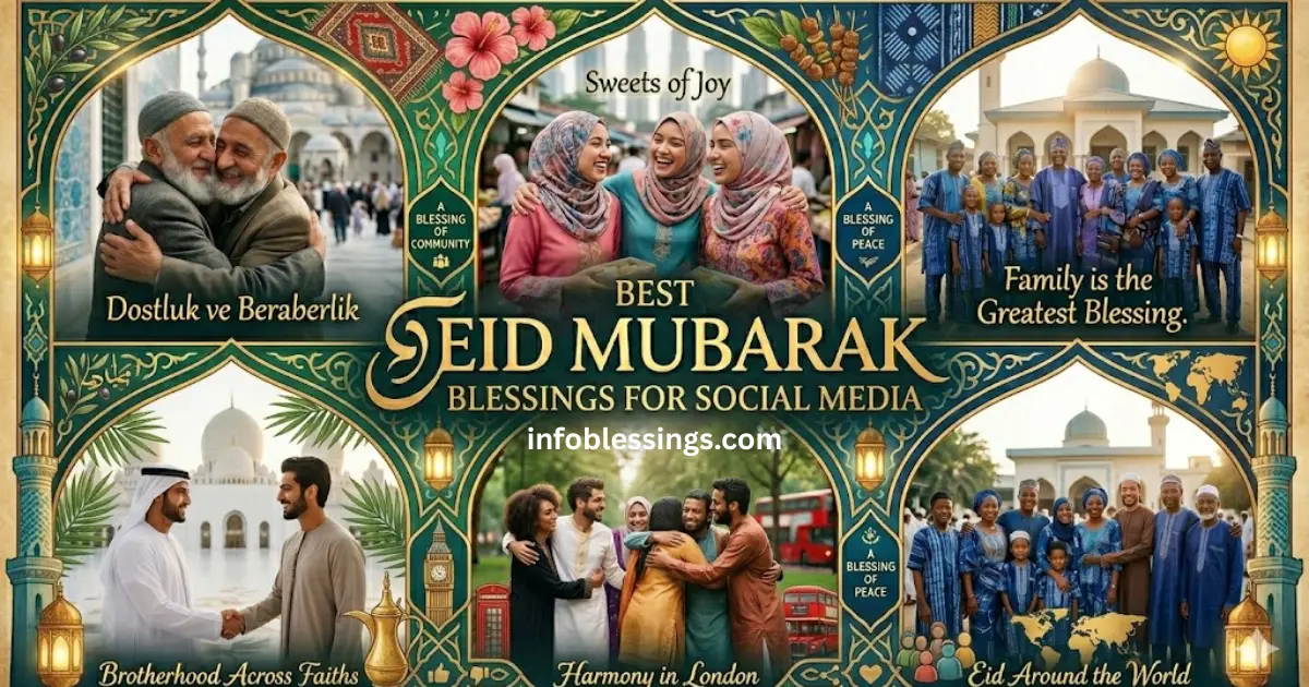 Best Eid Mubarak Blessings for Social Media