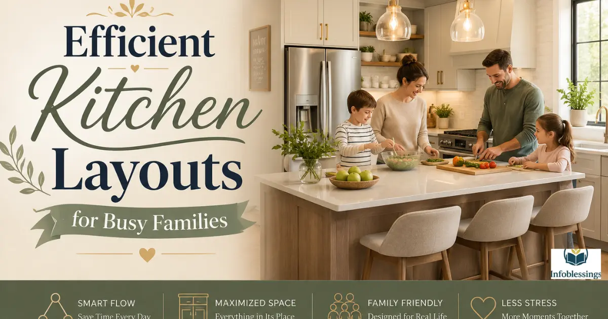 Efficient Kitchen Layouts for Busy Families 2026