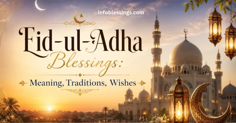 Eid-ul-Adha Blessings: Meaning, Traditions, Wishes & Spiritual Lessons